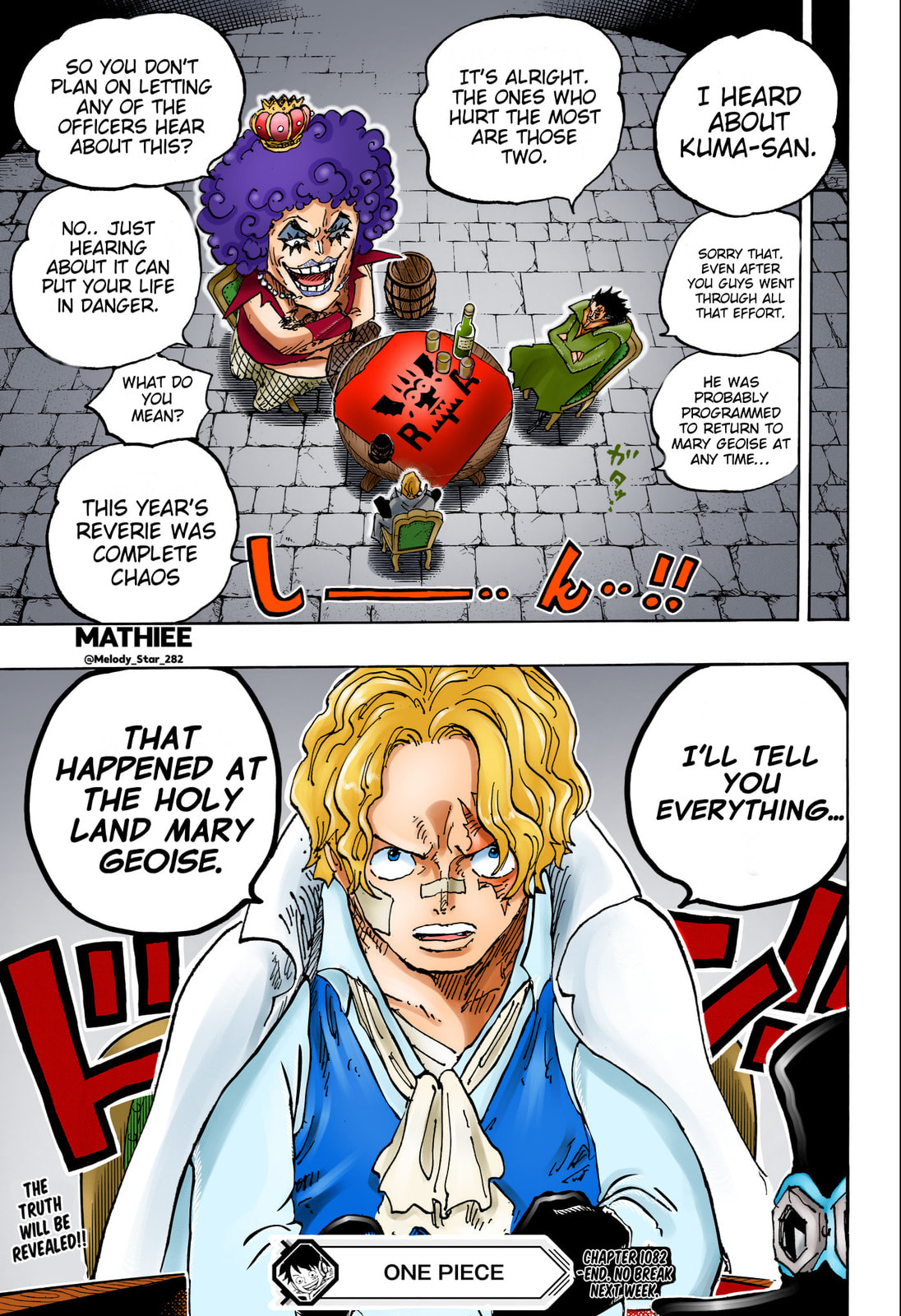 One Piece Digital Colored Chapter 1082 image 14